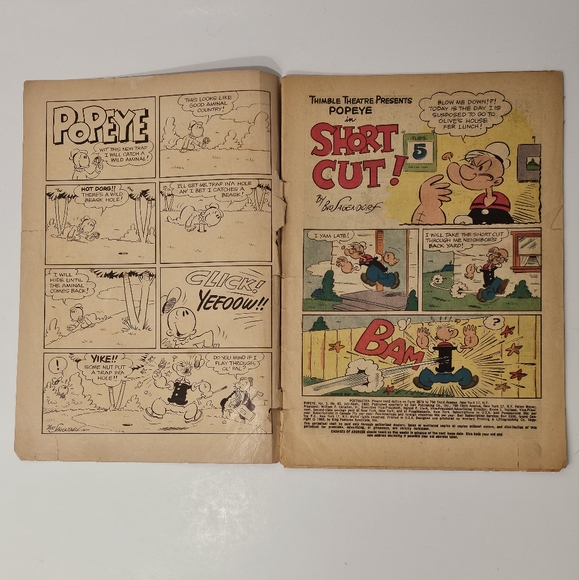 Vintage Popeye comic book July-September 1962 - Picture 3 of 4